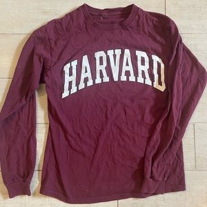 Harvard Long Sleeve Tee Size Small